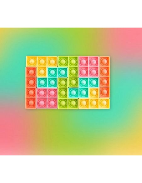 Jucarie Pop It, pop it tetris, Elastix