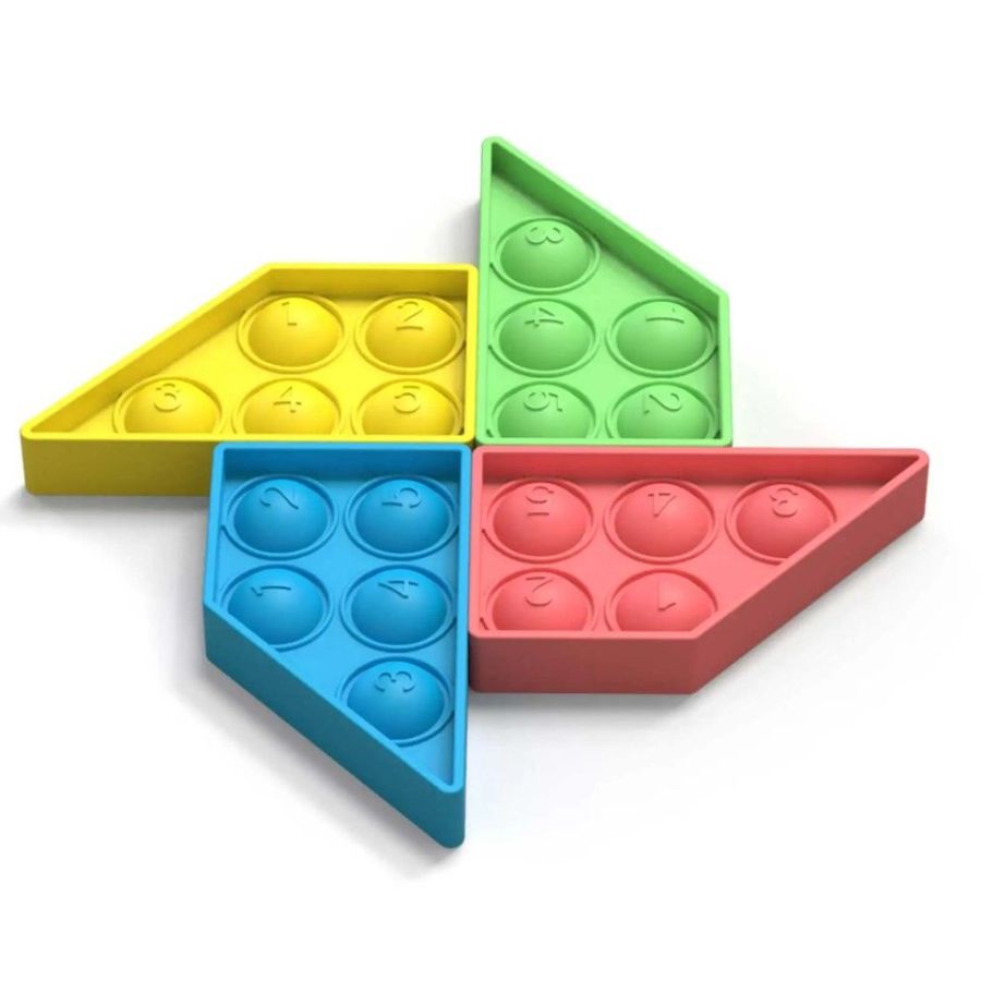 Jucarie Pop It, pop it 4 forme, Elastix