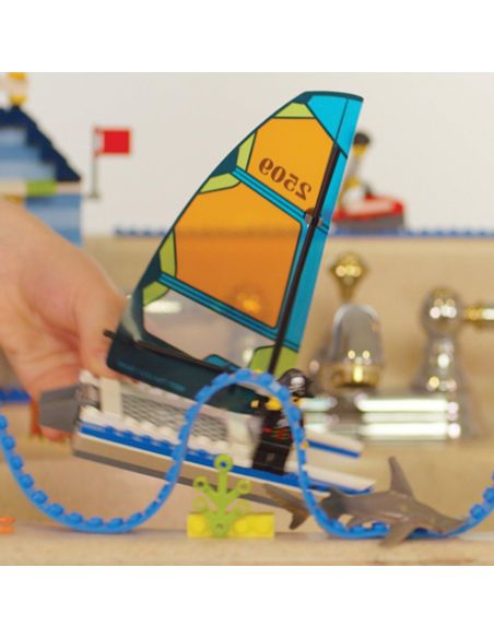 Set benzi adezive pentru lego, benzi pentru constructii, Elastix