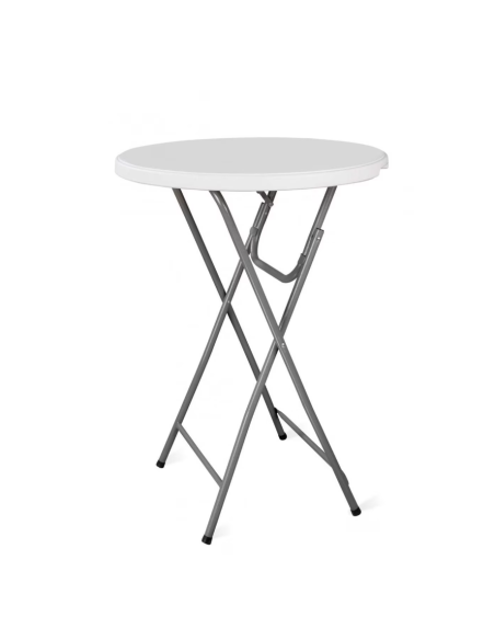 Masa cocktail 80 cm x 110 cm, masa evenimente, masa bar, masa pliabila, Elastix