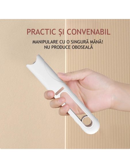 Mini mop universal, mop pentru multiple suprafete, mop geamuri, Elastix