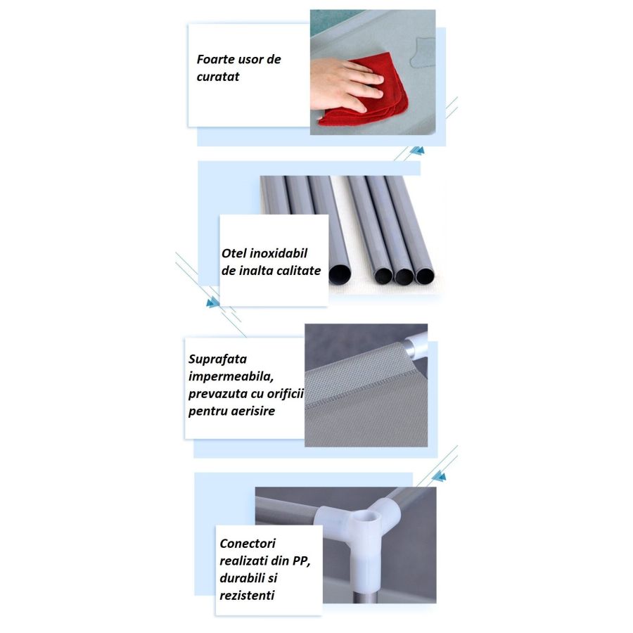 Pantofar textil, dulap pentru pantofi, raft...