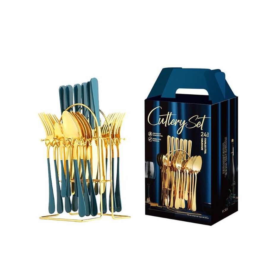 Set 24 tacamuri Luxury + suport tacamuri, Elastix