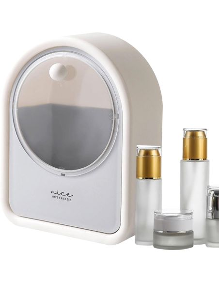 Organizator cosmetice, raft dischete, cutie organizatoare, Elastix