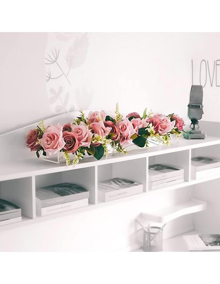 Suport flori evenimente, vaza cu 16 compartimente, vaza evenimente, suport flori horeca, Elastix