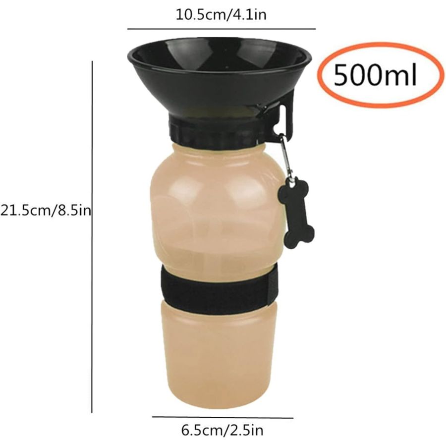 Sticla apa portabila catei, sticla cu bol...