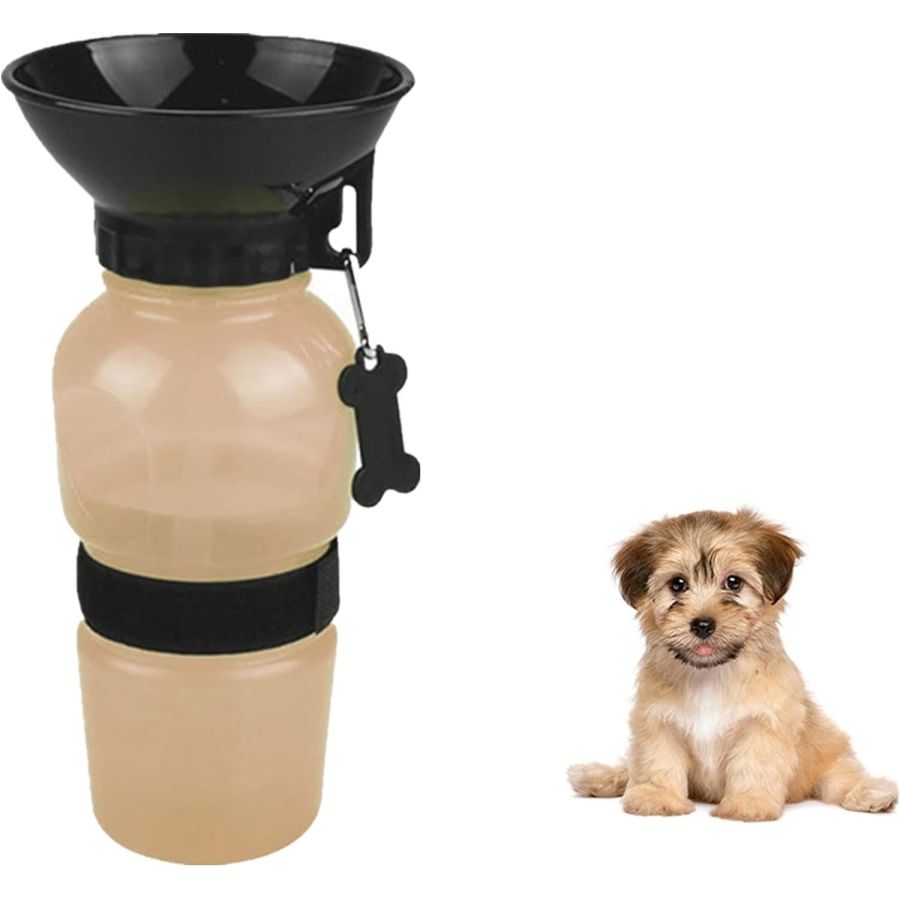 Sticla apa portabila catei, sticla cu bol...