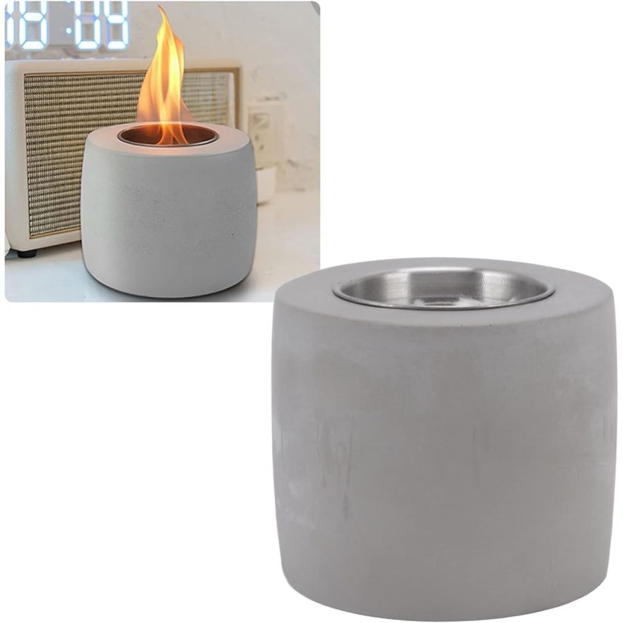 Semineu de masa din beton, semineu de birou,...