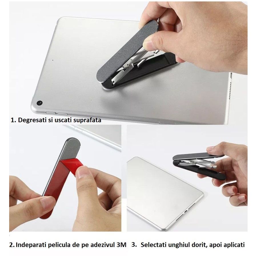 Suport aluminiu pliabil telefon, suport birou...