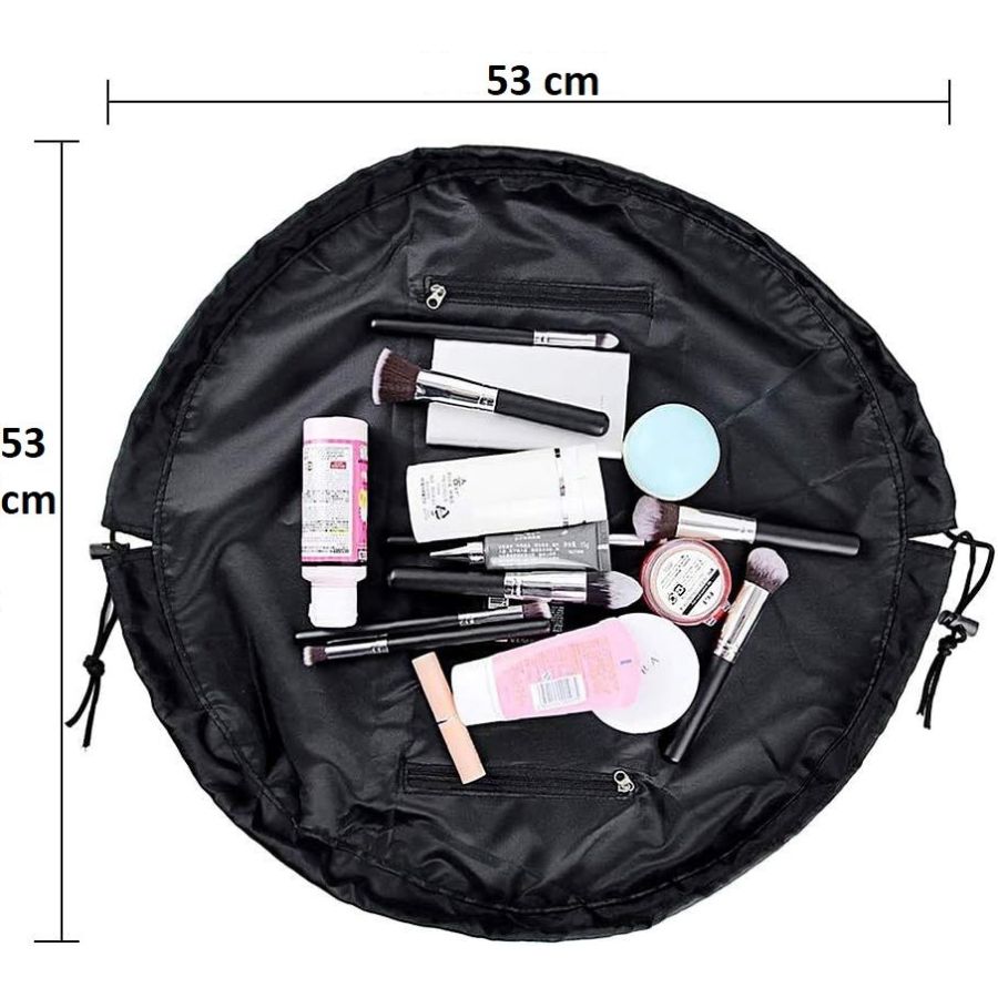 Geanta neagra pentru cosmetice, geanta make-up...