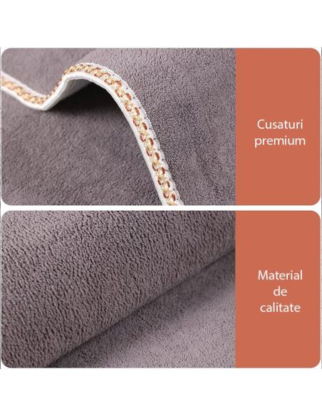 Patura pufoasa electrica 180 x 120 cm 100w, topper electric, patura incalzita Elastix