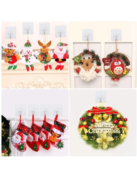 Set 6 carlige reutilizabile si ultra rezistente