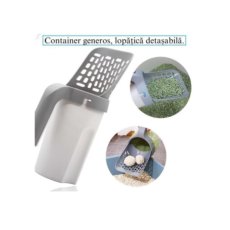 Lopatica cu saculeti pentru litiera, lopatica...