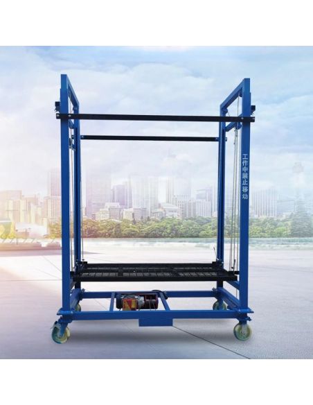 Schela cu motor 4m ridicare 500kg, schela metalica cu motor, schela electrica, schela cu lift, lift exterior Elastix