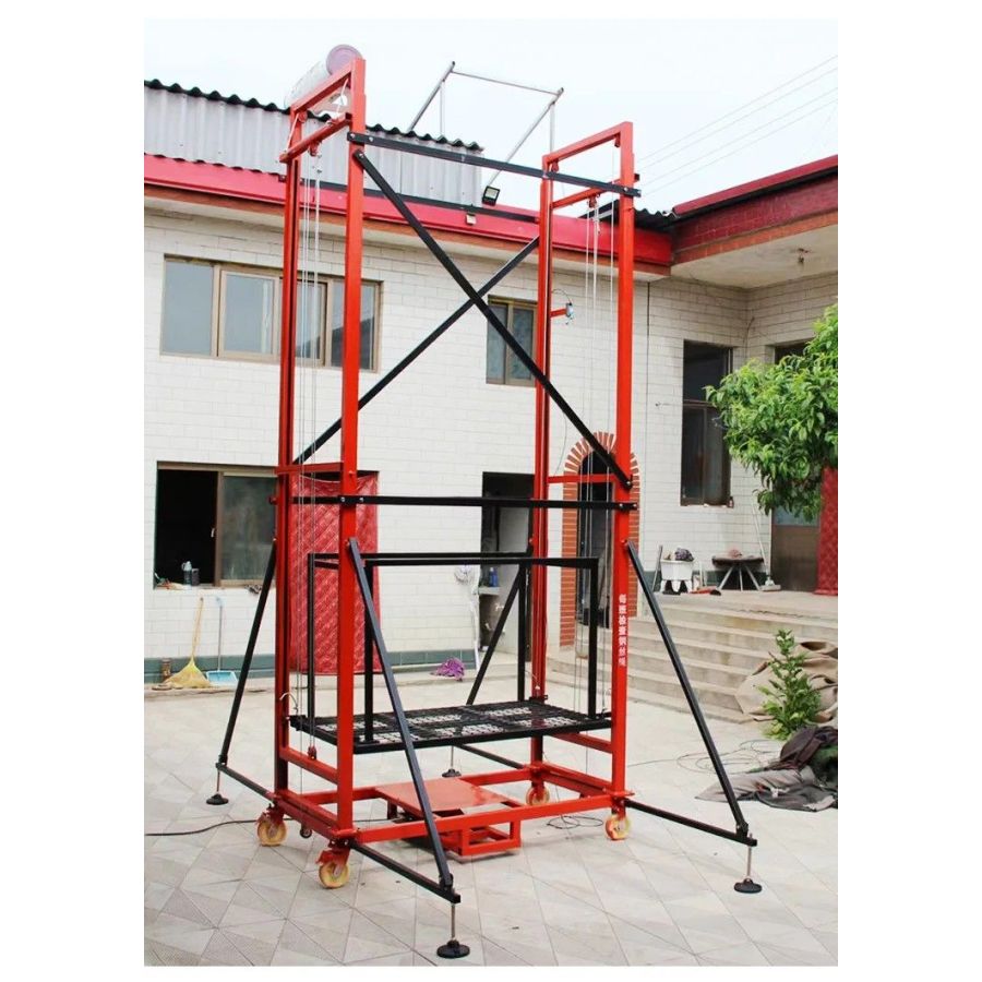 Schela cu motor 4m ridicare 500kg, schela...