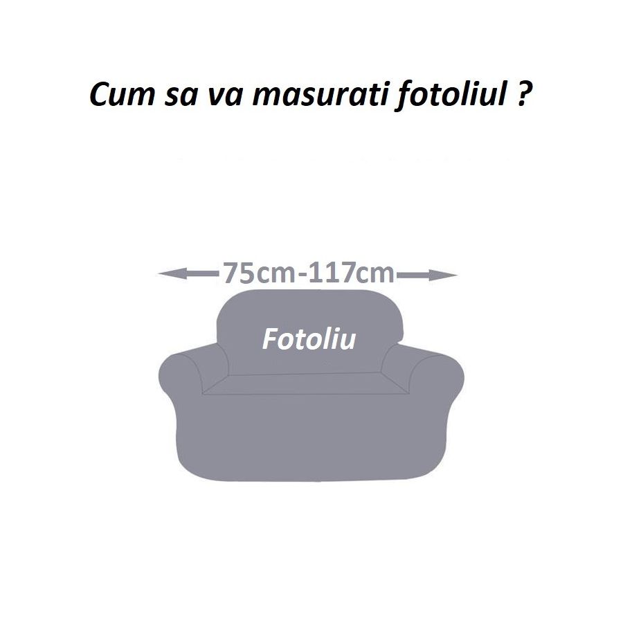 Husa fotoliu culoare Bej/ Waterproof