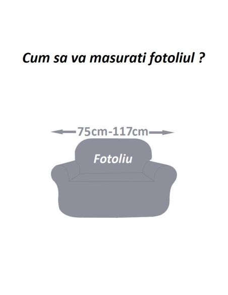 Husa fotoliu culoare Bej/ Waterproof