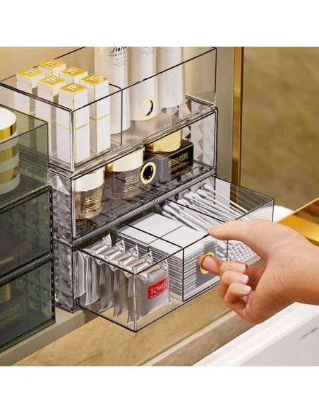 Organizator diamond M, suport bijuterii, suport cosmetice, Elastix