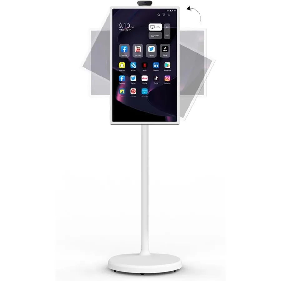 Incell 24 inch monitor standing, display pe roti, display evenimente, tableta portabila, tableta mareElastix