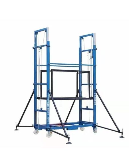 Schela cu motor 5m ridicare 500kg, schela metalica cu motor, schela electrica, schela cu lift, lift exterior Elastix