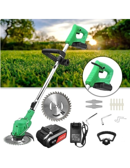 Motocoasa cu 10 discuri, motocoasa electrica 12V, Elastix