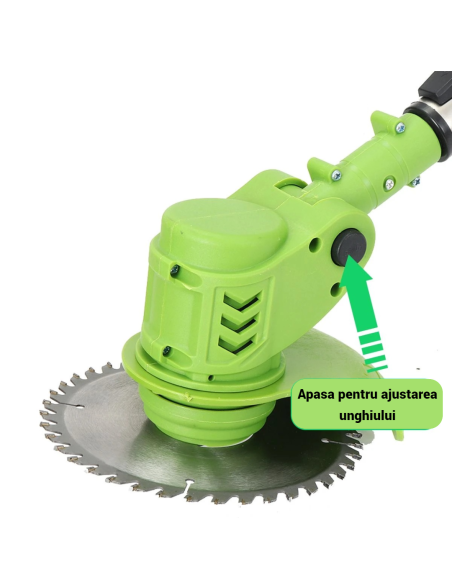 Motocoasa cu 10 discuri, motocoasa electrica 12V, Elastix