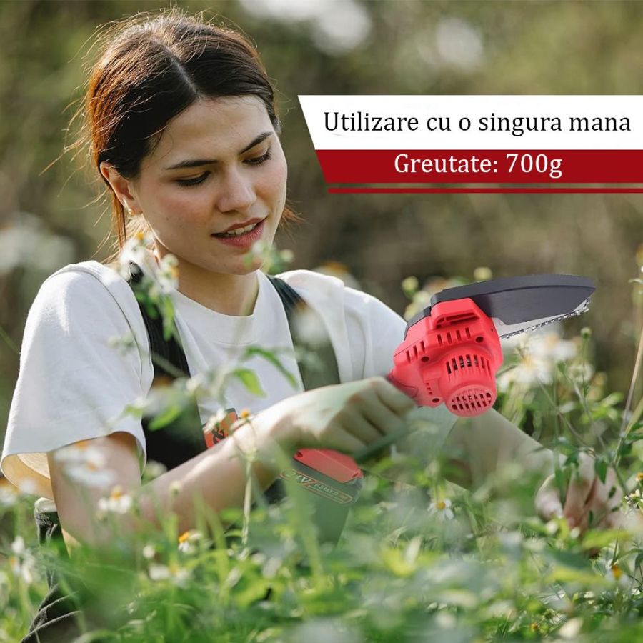 Mini fierastrau portabil, mini drujba cu...