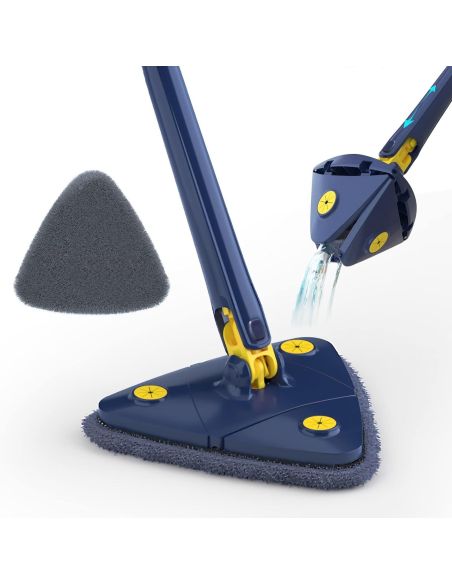 Mop multifunctional, mop triunghiular, mop telescopic, mop 360 gr, Elastix