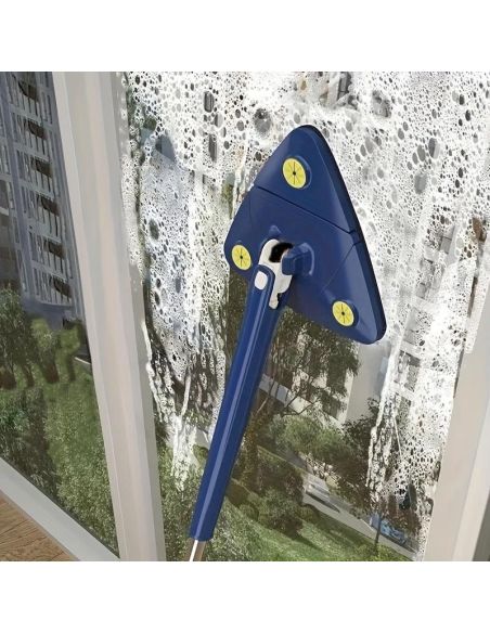 Mop multifunctional, mop triunghiular, mop telescopic, mop 360 gr, Elastix