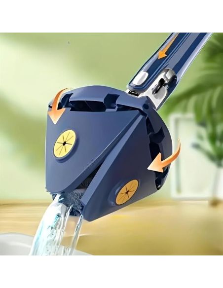 Mop multifunctional, mop triunghiular, mop telescopic, mop 360 gr, Elastix