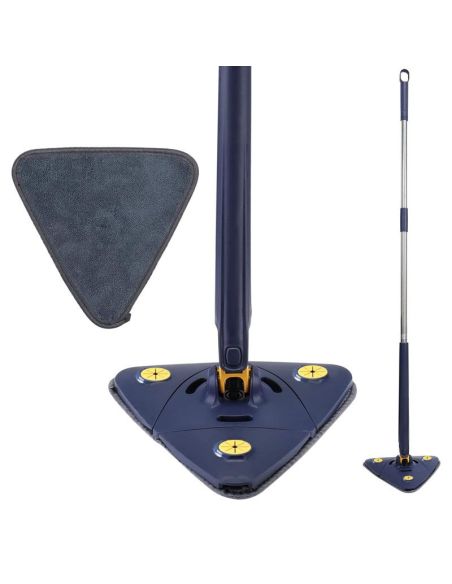 Mop multifunctional, mop triunghiular, mop telescopic, mop 360 gr, Elastix