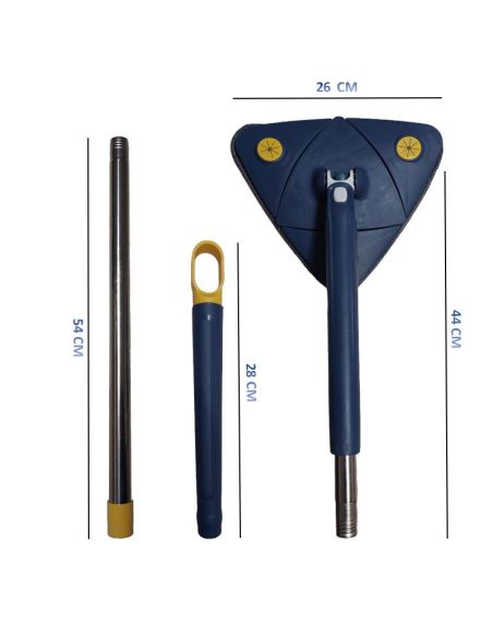 Mop multifunctional, mop triunghiular, mop telescopic, mop 360 gr, Elastix
