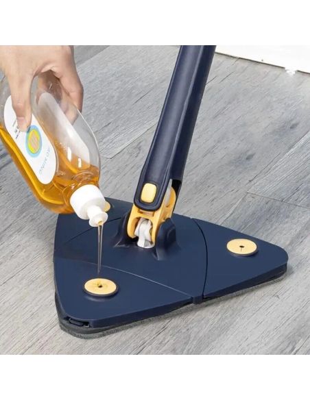 Mop multifunctional, mop triunghiular, mop telescopic, mop 360 gr, Elastix