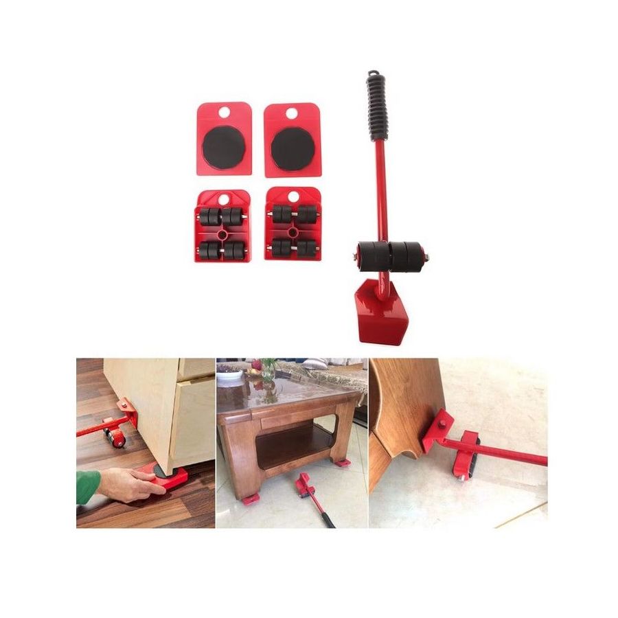 Set sistem cu cric pentru mutarea mobilei,...