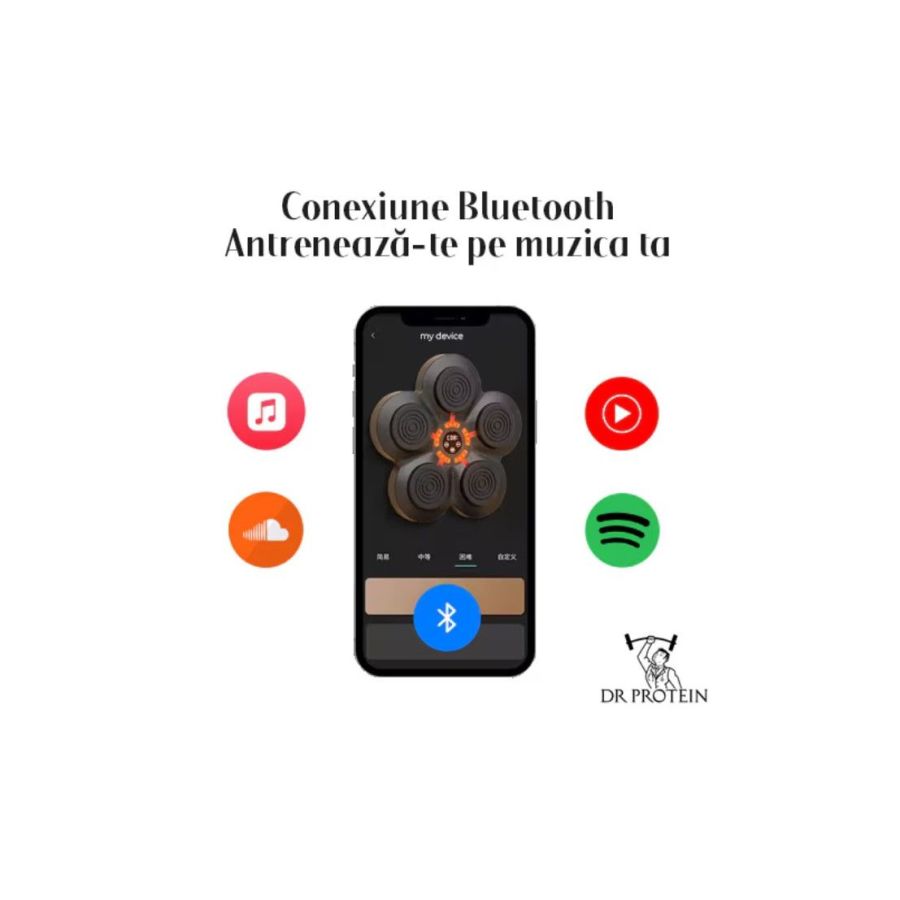 Aparat antrenament box, masina de box smart,...