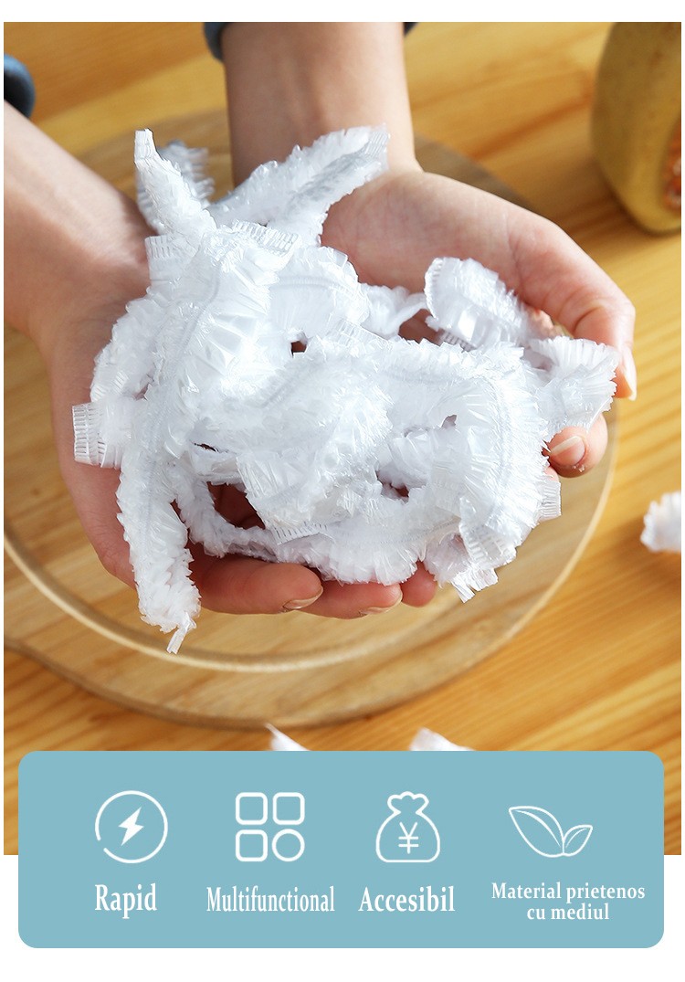 100 Pungi reutilizabile pentru recipiente